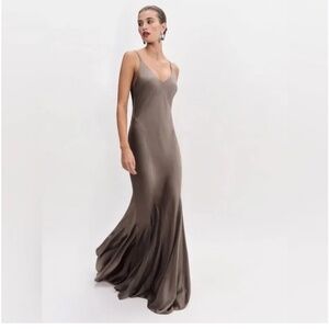 Reformation silk dress